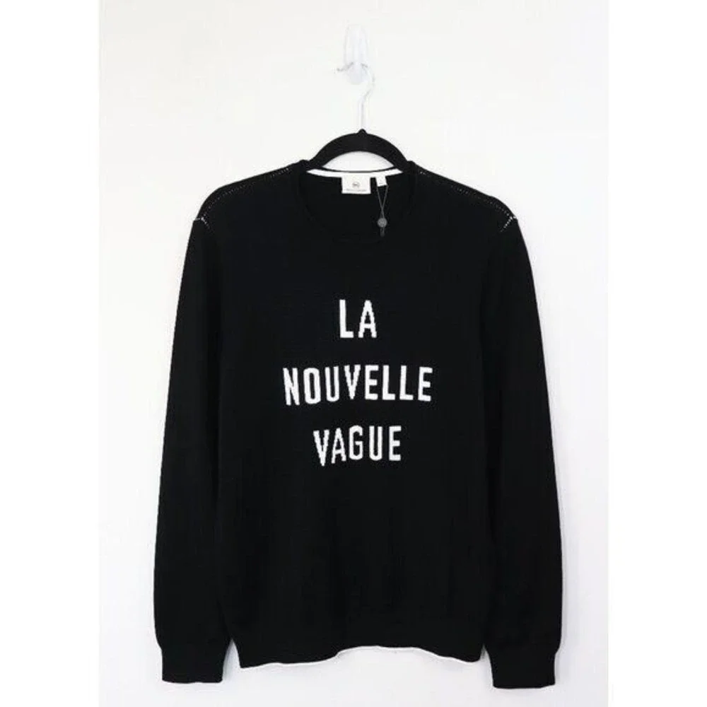 NWT‎ AG Adriano Goldschmied Cedric Crew Neck Sweater La Nouvelle Vague Small